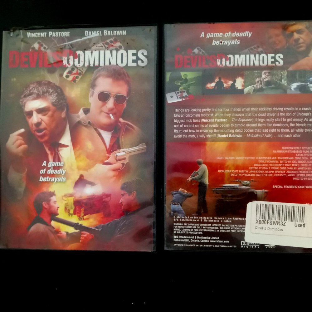 Devil's Dominoes Daniel Baldwin DVD